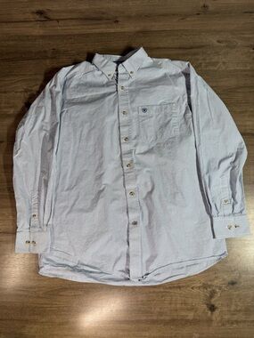 Ariat Pro Series Men’s Button Down Long Sleeve Shirt Large